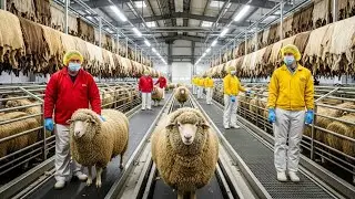 Inside the Wool Factory &ndash; (Full Process) How Luxury Textiles Are Made