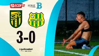 RESUMEN COMPLETO: 9 DE OCTUBRE 3-0 GUALACEO SC l LIGA ECUABET SERIE B - FECHA 15
