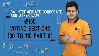 Voting Sections 106 to 110 Part 01 - Management and Administration - CA Intermediate Corporate