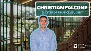 Christian Falcone, Freeman Master of Finance Student