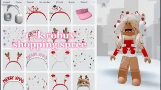 🎄 1.7K ROBUX CHRISTMAS SHOPPING SPREE!! 🍪☃️ ||roblox