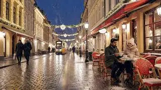 Calm Jazz Music Playlist Outside Winter Cafe Morning Music to Relax, Work & Study