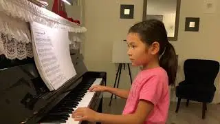 The Beautiful Jasmine Alfred&rsquo;s Basic piano by 6 years old Harmony
