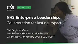 Enterprise Leadership in the NHS: Collaboration for lasting impact