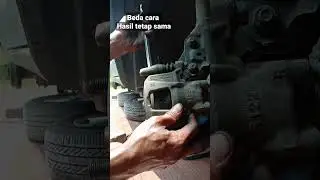 beda cara ganti kampas rem hasil tetap sama