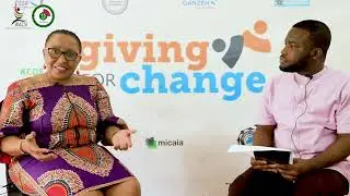 15 Minutes in WACSI: One-on-One interview with Stigmata Tenga (At the Giving for Change event)