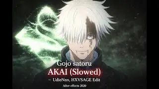 Akai Slowed GOJO edit After effects 2020  #edit #trending #shorts