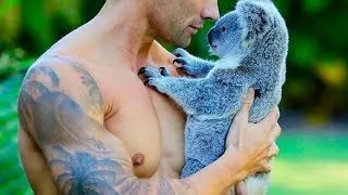 Charity Calendar May Indeed Cause A Fire As Hunky Firefighters Pose With Cute Animals!