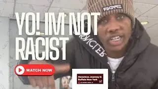 Yo I'm not racist....Angry black man thinks I'm ICE #homeless #ptsd #bipolar #racism