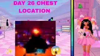 ✨ DAY 26 CHEST LOCATION IN ROYAL HIGH GLITTERFROST GUIDE ❄️🎄