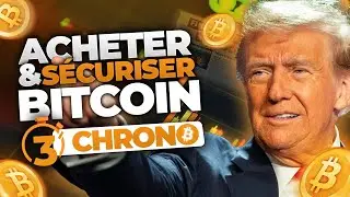 Acheter et S&eacute;curiser vos premiers Bitcoin (3 min chrono ⏰)