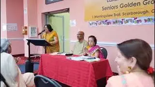 Golden group meeting in L N Mandir, Scarborough 08-06-2025