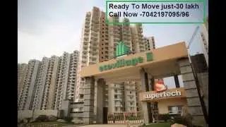 Supertech EcoVillage -2 Ready To Move in 30 Lakh Call-7042197095/96