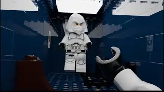Lego Star Wars animation made in blender #vfx #blender