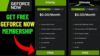 HOW TO GET GEFORCE NOW PREMIUM FREE 2026! (PRIORITY/ULTIMATE)