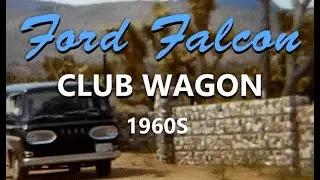Ford Falcon Club Wagon 1960s Arizona Desert Picnic 8mm Home Movie