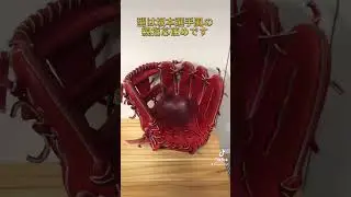 硬式内野手用グローブ　紹介