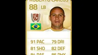 FIFA 15 ROBERTO CARLOS AS STRIKER 88 Player Review & In Game Stats Ultimate Team