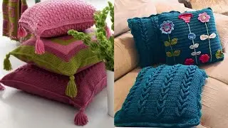 So Cute Crochet Cushion Covers with Unique Geometric Designs