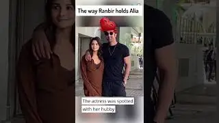 Aww! Alia flaunts cute baby bump as hubby Ranbir holds her with care