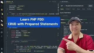 Learn PHP PDO: CRUD with Prepared Statements