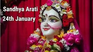 Sandhya Arati Sri Dham Mayapur - January 24, 2021