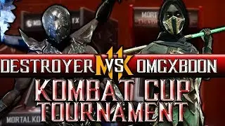 Mortal Kombat 11: Destroyer vs OMGxBdON - KOMBAT CUP TOURNAMENT