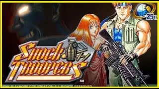 Shock Troopers 1 LONGPLAY   [Neo Geo] |RUN & GUN|
