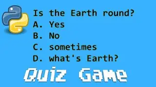 how to make a simple quiz game in python (for beginners)