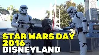 Star Wars Day (May the 4th Be With You) at Disneyland 2016