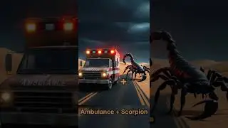 Most Incredible😨 Animal Vehicle fusion 🤯 🧬 part 8.  #animals #hybrid #fusion