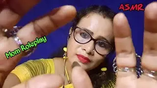 Asmr Mom Roleplay ~Gentle Face Touching and Whispering 😍| Dearly ASMR