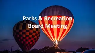 Keller Parks and Recreation Board Meeting - January 8, 2026