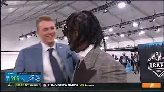 2021 NFL Draft - Jaylen Waddle taken 6th overall by Miami Dolphins