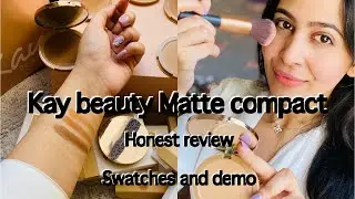 #kaybykatrina Новая матовая компактная пудра Kay Beauty Matte Compact | Честный обзор