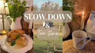 Slow Living in the English Countryside Vlog ✨| Peaceful Winter Day, Tea Time, Cottagecore Life