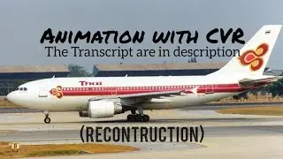 Thai Airways International Flight 311 Crash || Animation with CVR. (Subtitles/CC On)