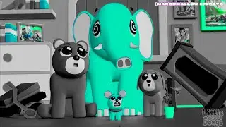HICKORY DICKORY DOCK  ||  THE ELEPHANT IS DIZZY, HIS FRIENDS WANT TO HELP HIM 
