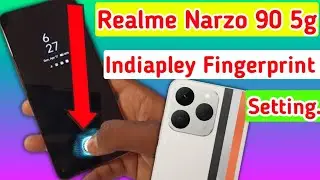 How to display fingerprint 🫆 in realme narzo 90 5g 📱me setting//realme narzo 90 5g fingerprint lock.