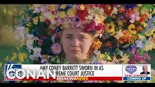 EXCLUSIVE Footage From Amy Coney Barrett&rsquo;s Swearing-In Ceremony | CONAN on TBS