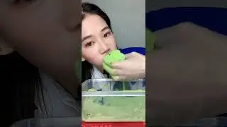 ASMR ICE EATING with MATCHA | RELAX VIDEO