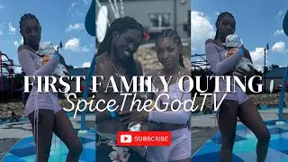 First Family Outing | Trip to The WaterPark | Baby Kings 2 Month Visit | Twins 1st Bday Party