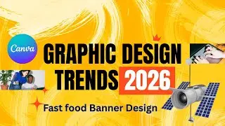 How to Design Fast Food Banner in Canva | Step by Step