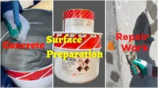 Concrete Surface Preparation and Repair Work with Nitomortar TC 2000 | Civil Engineering