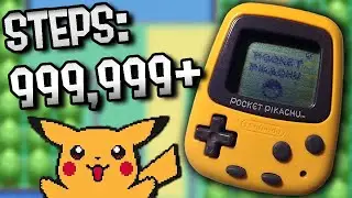 Reaching 1 Million Steps with Pocket Pikachu!