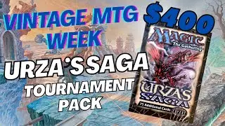 Episode 22: Urza's Saga Tournament Pack #mtg #packopening #tcg #vintage #tournament #mtgcommander