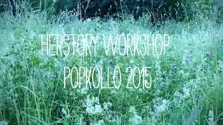 Herstory fanzine workshop at Popkollo