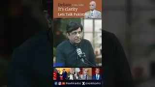 Debate is not conflict. It&rsquo;s clarity. Lets Talk&nbsp;Pakistan! @TheRepublicPolicy