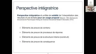 Élaboration d’une échelle de mesure: validité structurelle, analyses factorielles exploratoires