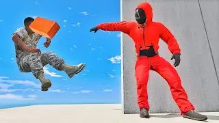 GTA 5 Ragdolls Compilation | Insane Brick Knockbacks (Euphoria Physics) Episode 11